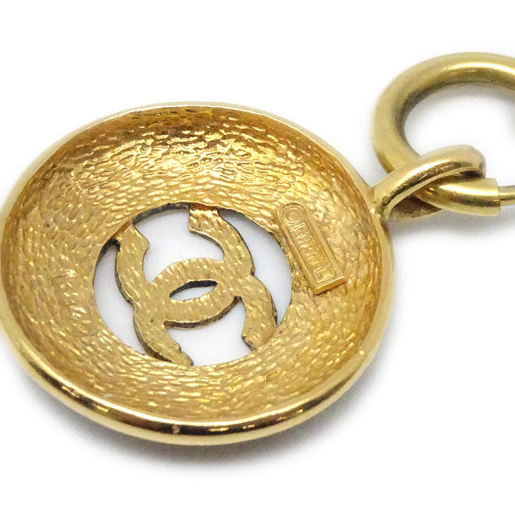 YSL Medallion Keychain- GOLD