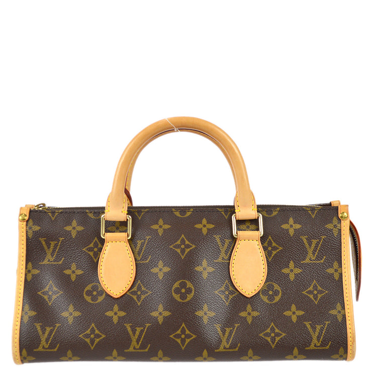 2005 Louis Vuitton Popincourt Tote Brown Canvas Monogram Handbag