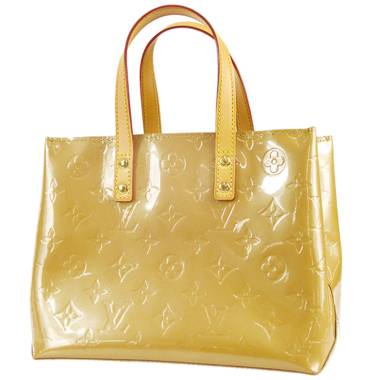 Vintage (2001) Louis Vuitton Noisette Monogram Vernis Reade PM