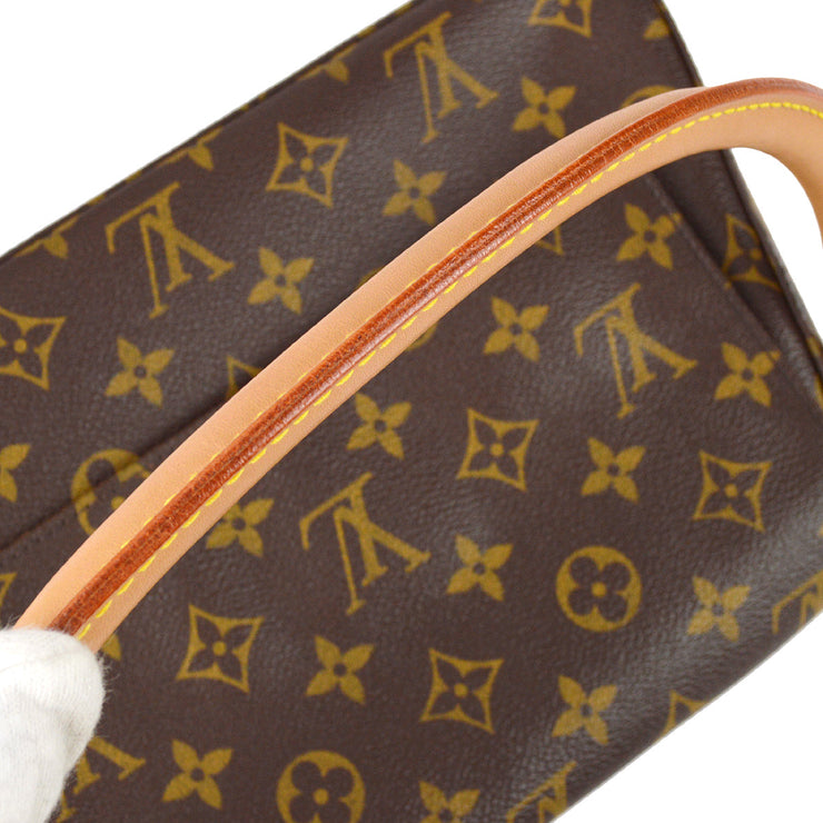 LOUIS VUITTON Handbag M51147 Brown Monogram Mini looping from