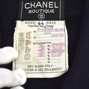 Chanel Fall 1994 CC-buttons fine-knit cardigan #44