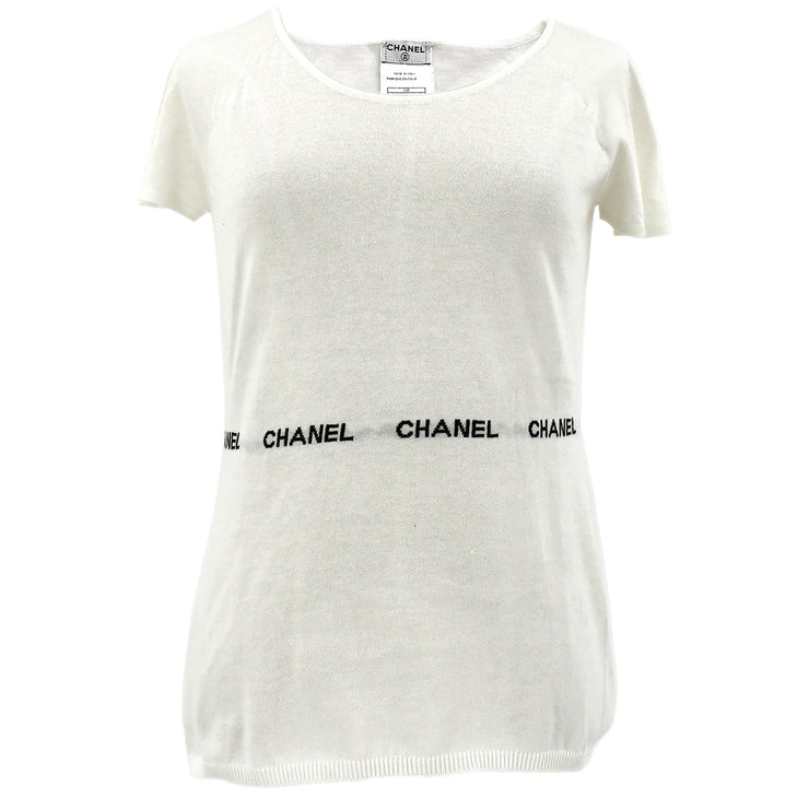 Chanel T-shirt Tops White 04P #42 – AMORE Vintage Tokyo