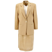 Burberry knee-length wool two-piece skirt suit #42