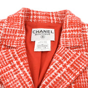 Chanel 1997 spring CC-buttons tweed jacket #38