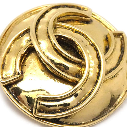 Chanel Medallion Brooch Pin Gold 94P