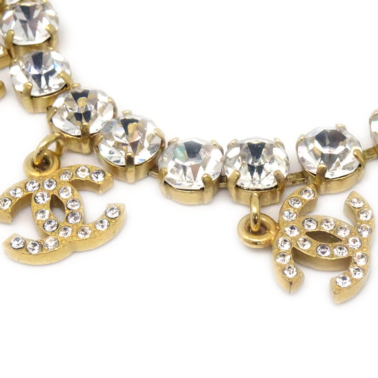 Chanel Rhinestone Gold Chain Bracelet 95A – AMORE Vintage Tokyo