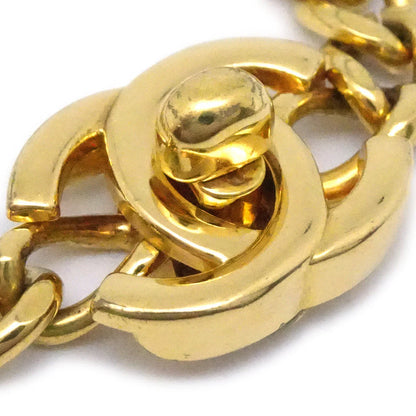 Chanel Turnlock Chain Bracelet Gold 96P