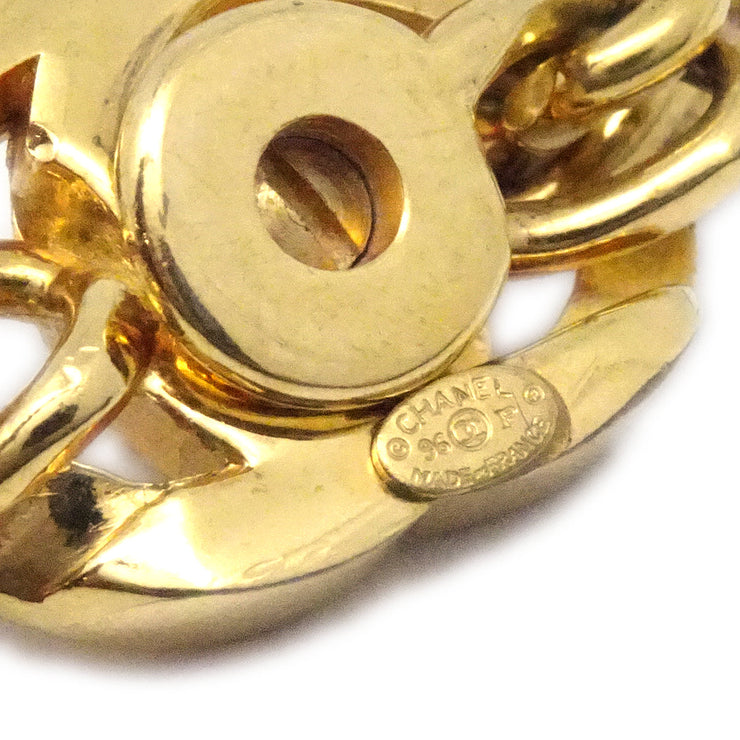 Chanel Turnlock Chain Bracelet Gold 96P