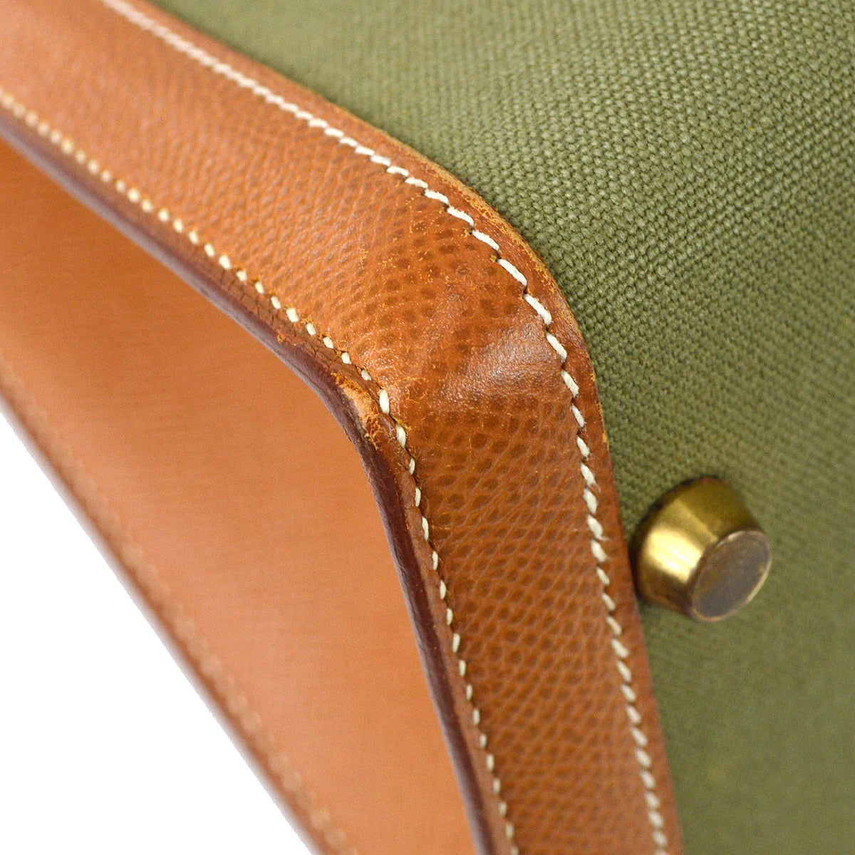 Hermes * 1995 Kelly 32 Sellier Toile H Courchevel