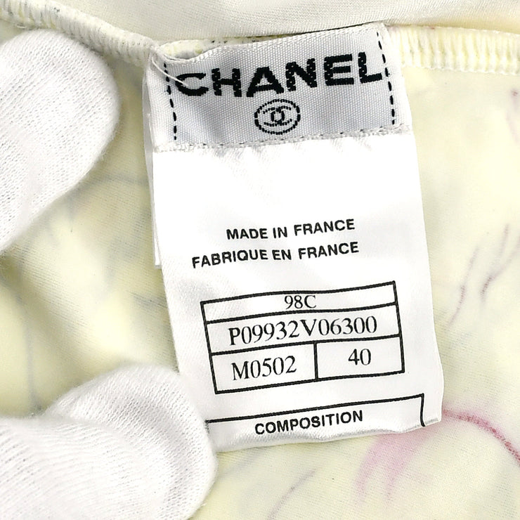 Chanel * Cruise 1998 Camélia-print swimsuit #40