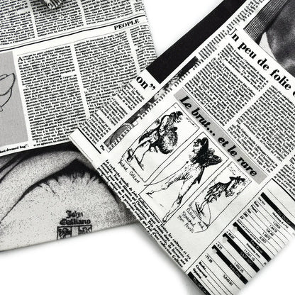 Christian Dior * Fall 2000 John Galliano Newspaper Pants #38