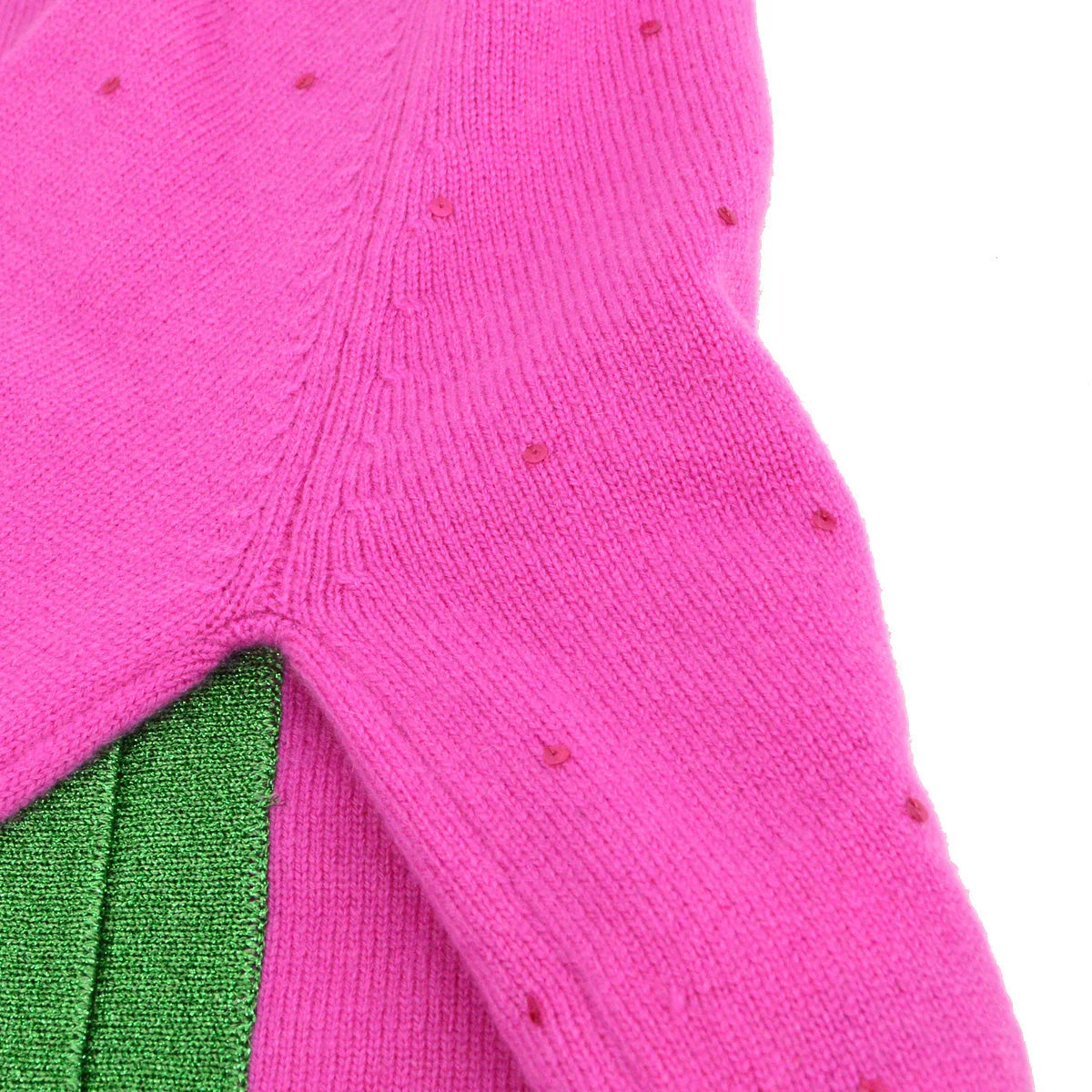 Chanel 1996 Sequined Cashmere Cardigan #40
