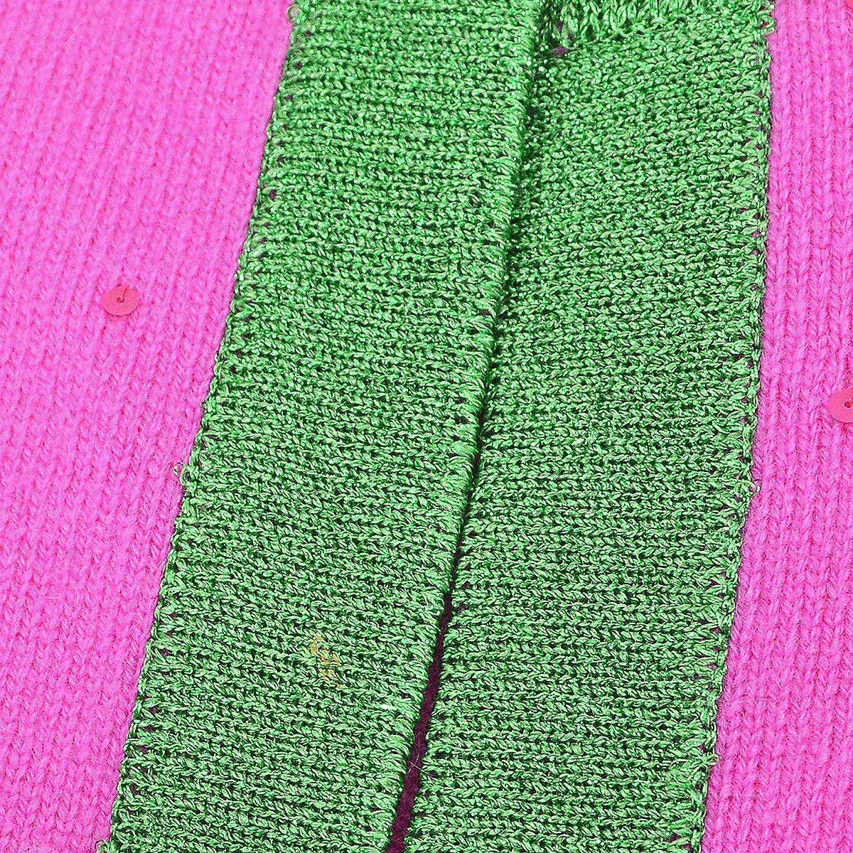 Chanel 1996 Sequined Cashmere Cardigan #40