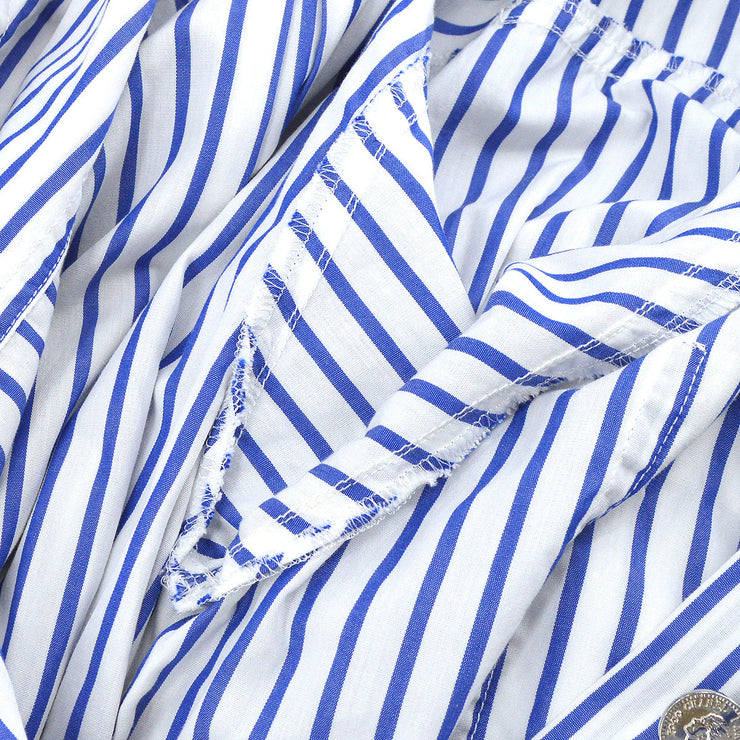 Chanel striped button-down shirt