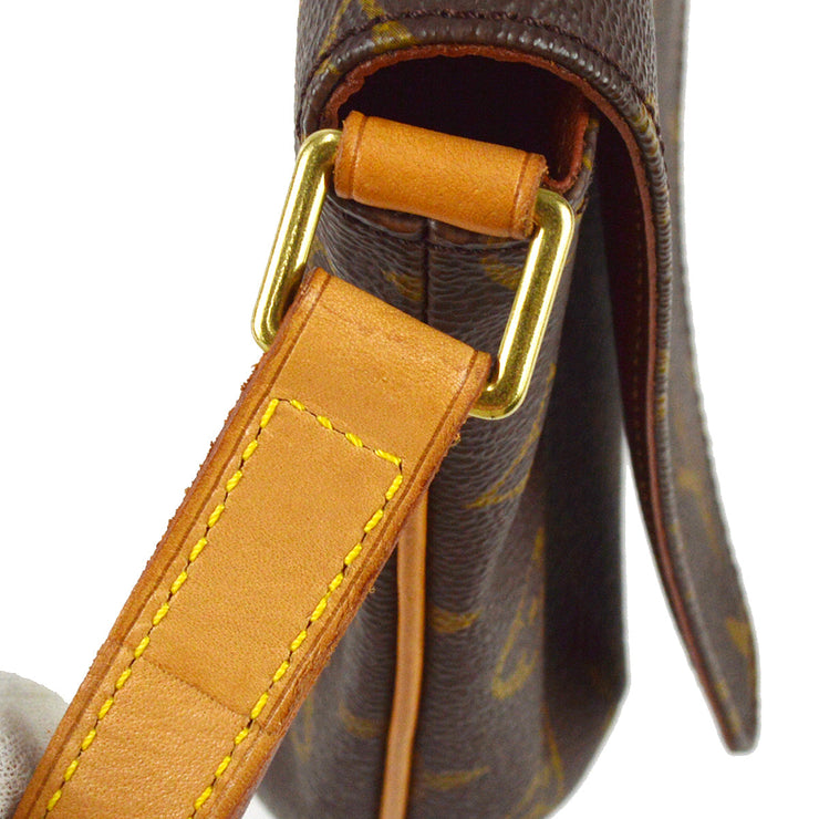 AUTHENTIC LOUIS VUITTON M51257 Short strap Monogram Musette Tango Shoulder  Bag