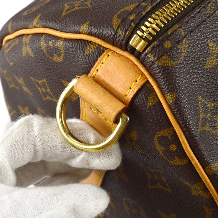 LOUIS VUITTON Leather Keepall Bandouliere 50 Handbag Shoulder Strap Only  M41416 Beige Women's