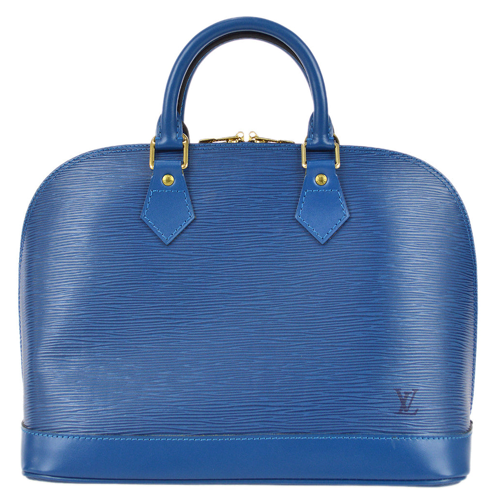 Genuine VINTAGE (1993) LOUIS VUITTON Toledo Blue Epi Leather Cluny Shoulder  Bag