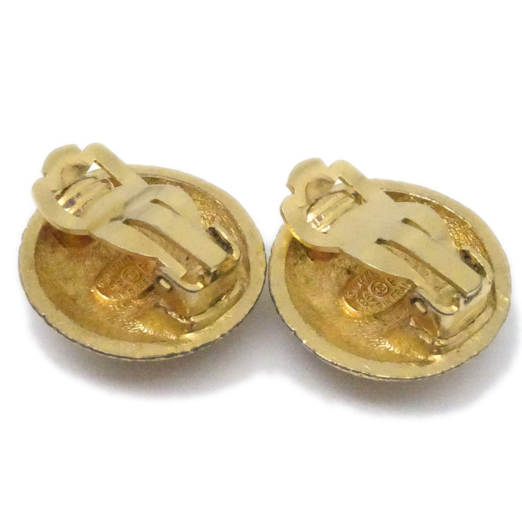 Chanel Button Earrings Clip-On Gold 96P – AMORE Vintage Tokyo