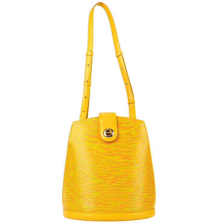Louis Vuitton 1995 Cluny Shoulder Bag Yellow Epi M52259 – AMORE Vintage  Tokyo