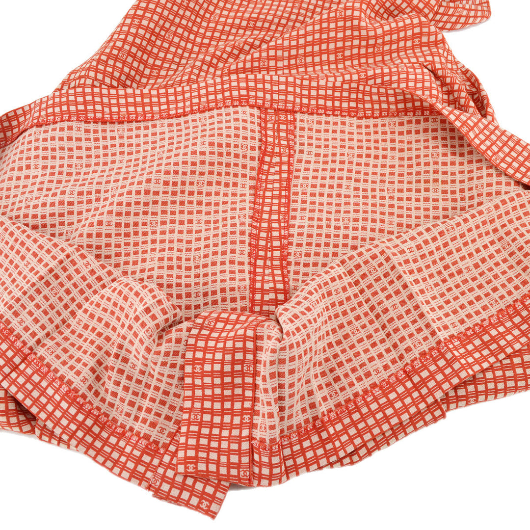 Chanel 2001 high-summer CC check-print midi dress #38 Chanel 2001 high-summer CC check-print midi dress #38