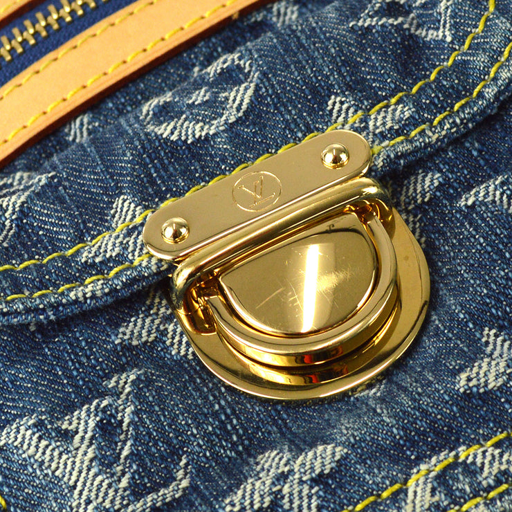 Louis Vuitton 2006 Baggy PM Handbag Monogram Denim Blue M95049 – AMORE  Vintage Tokyo