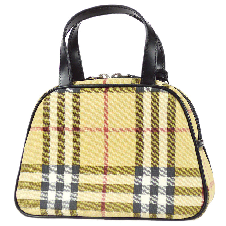 SOLD Burberry Nova Check Dome Vintage Satchel