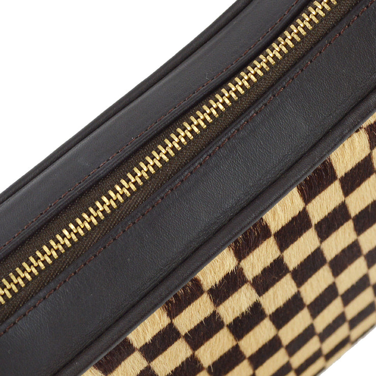 Louis Vuitton Taiga Handbag Damier Sauvage M92132 – AMORE Vintage