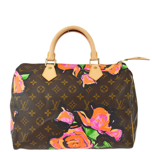 Louis Vuitton * 2009 Speedy 30 Monogram Rose M48610