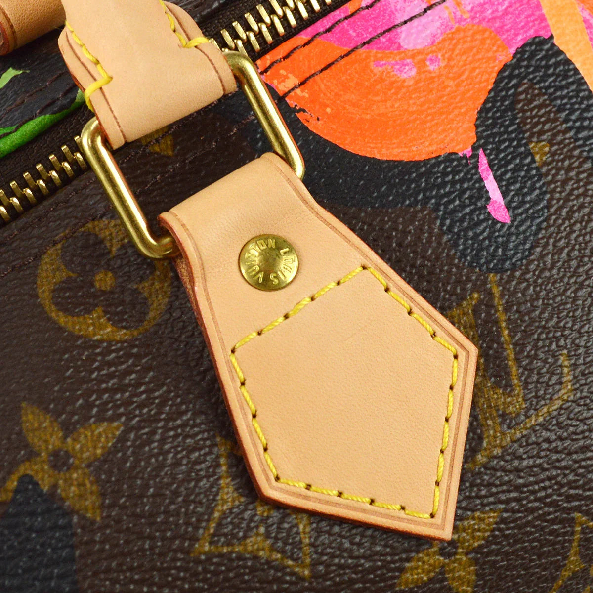 Louis Vuitton * 2009 Speedy 30 Monogram Rose M48610