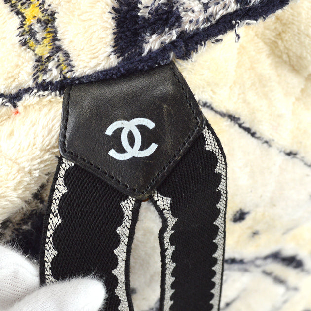 CHANEL 1994 Backpack Terry Cloth