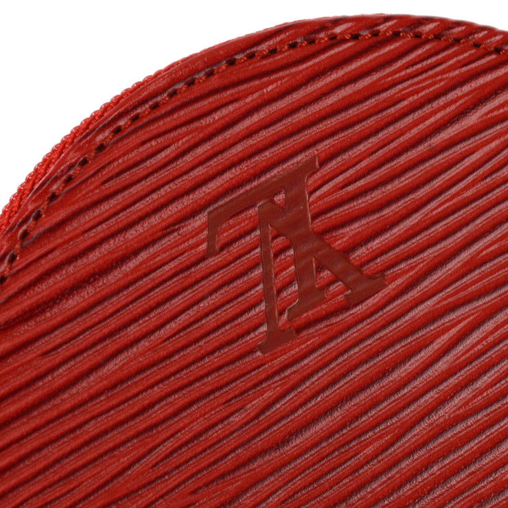 Louis Vuitton Ecrin Bijou 10 Jewelry Case Pouch Red Epi M48217