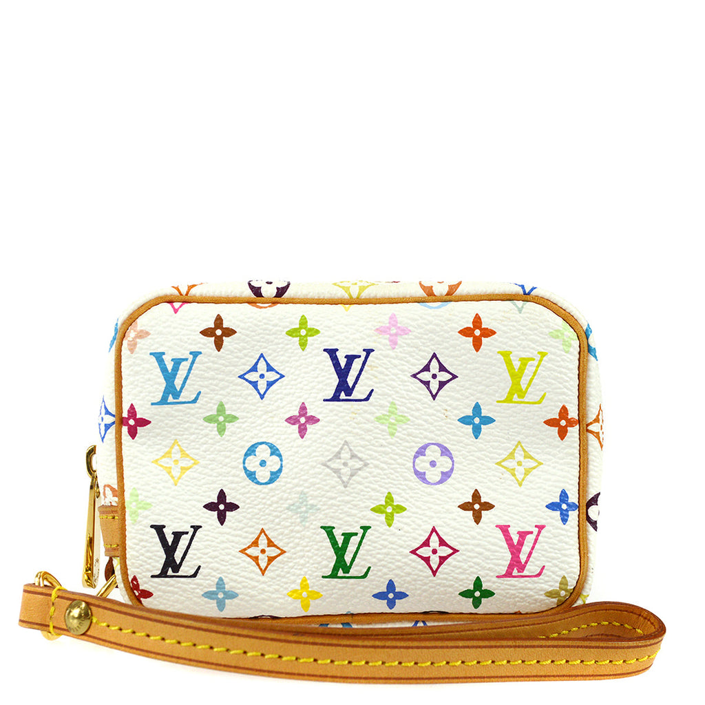 LOUIS VUITTON Pouch Mini Bag Trousse Wapiti White Multicolour M58033