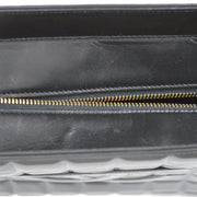 Chanel 2001-2003 Choco Bar Handbag Black Lambskin