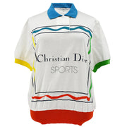 クリスチャンディオール ポロシャツ Tシャツ ホワイト #L