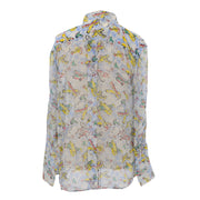 Chanel Spring 1994 aeroplane-print silk blouse #34