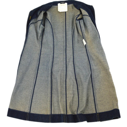 Chanel 1997 CC logo-buttons denim dress