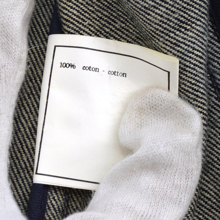 Chanel 1997 button-up denim minidress #36