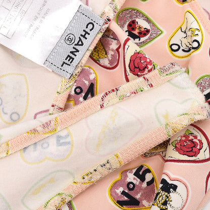 Chanel 2006 Valentine Heart Print Dress #38