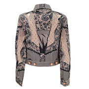 Christian Dior Summer 2006 trompe l'oeil-print jacket #38