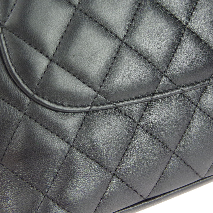 Chanel 2011 Black Calfskin Cambon Ligne Long Wallet – AMORE Vintage Tokyo