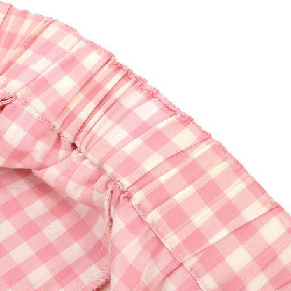 Chanel Gingham Check Short Pants #40