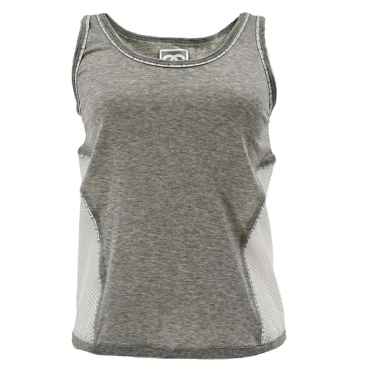 Chanel Sport Line Sleeveless Tops Gray 04P #38