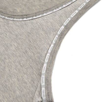 Chanel Sport Line Sleeveless Tops Gray 04P #38