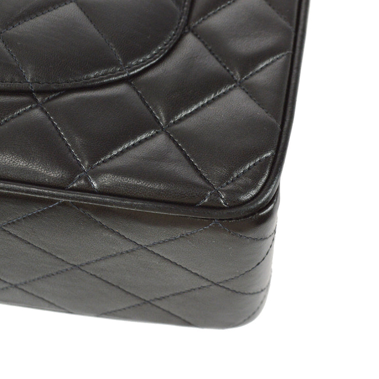 Chanel 1991-1994 Classic Flap Jumbo Acrylic Chain Shoulder Bag