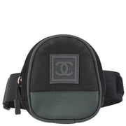 Chanel 2003-2004 Sport Line Leg Bag Black