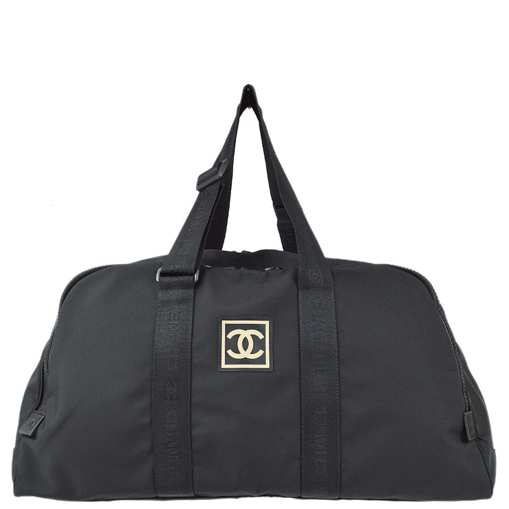Chanel 2001-2003 Sports Line Gym Bag 50 Black – AMORE Vintage Tokyo