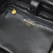 Chanel 1996-1997 Lunch Box Vanity 24 Black Caviar