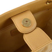 Chanel 2004-2005 Petite Shopping Tote PST Beige Caviar