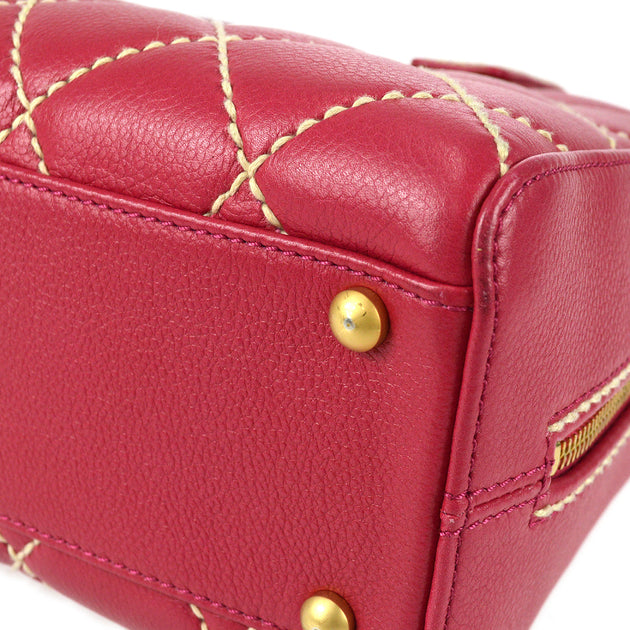 Wild Stitch leather handbag