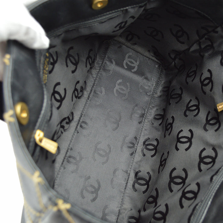 Chanel 2000s Cross Stitch Leather Bag · INTO